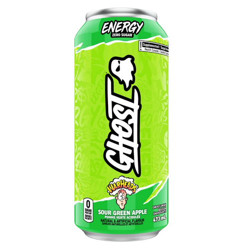 USA Ghost Sour Green Apple 473mL