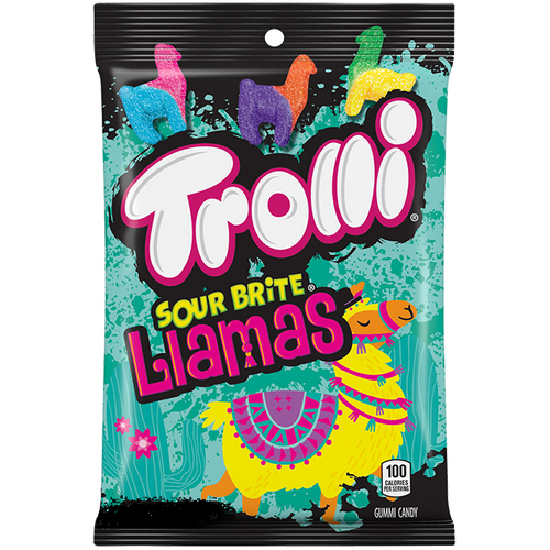 USA Trolli Sour Brite Tropical LLAMAS 120g