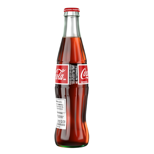 Mexican Coca Glass Bottle 355mL