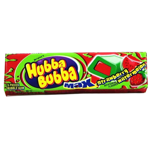 USA Hubba Bubba Max Strawberry and Watermelon 40g