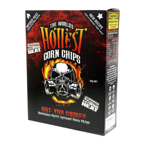 USA World Hottest Corn Chips 50g