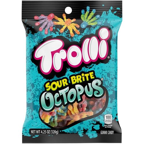 USA Trolli Sour  Brite Octopus 120g