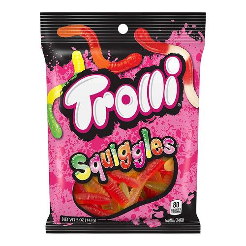 USA Trolli Peg Bag Duo Squiggles 120g