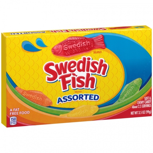 USA Swedish Fish Assorted Box 99g