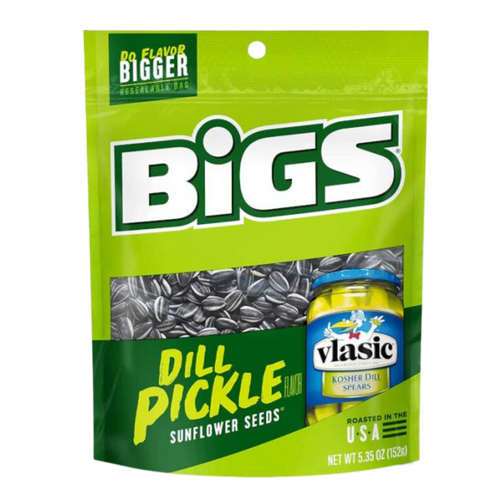 USA Bigs Sunflowers Dill Pickel Peg Bag 152g