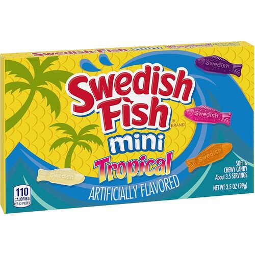 USA Swedish Fish Tropical Theater  Box 99g