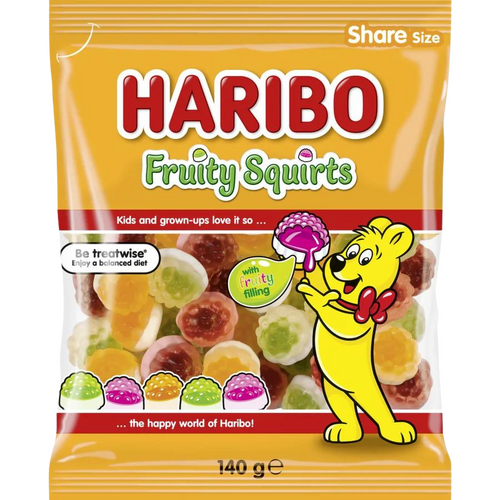 Haribo Fruity Squirts 140g