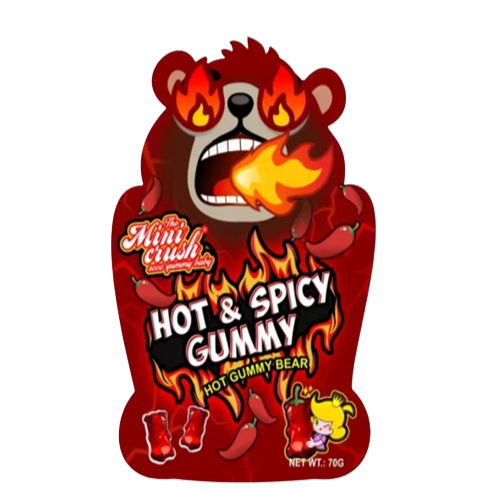 USA Big Bang Hot &amp; Spicy Gummy 70g