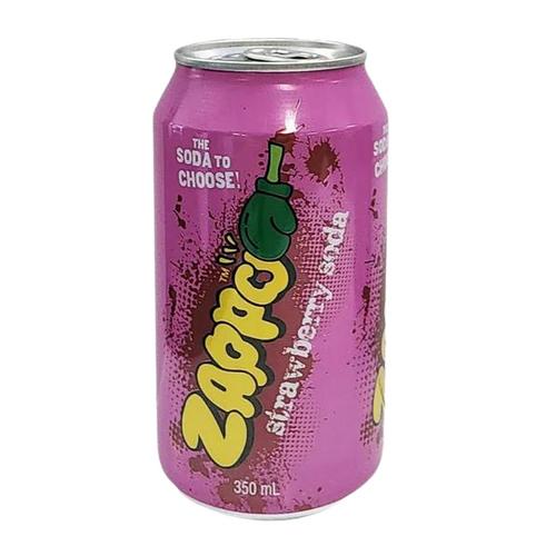 Zappo Strawberry Soda Can 350ml