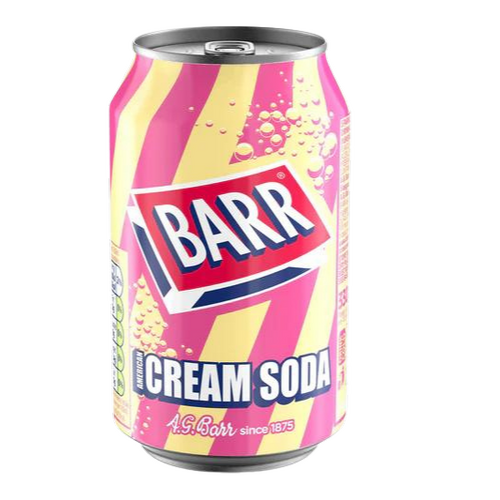 UK Barr Cream Soda 330mL