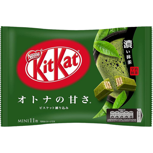 Japanese Nestle Kit Kat Rich Green Tea 11P 125g