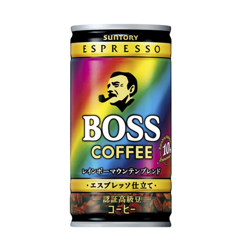 Japanese Suntory Boss Rainbow Blend Coffee 185g