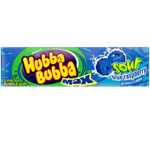 USA Hubba Bubba Max   Blue Raspberry