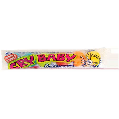 USA Dubble Bubble Cry Baby Gum Tube