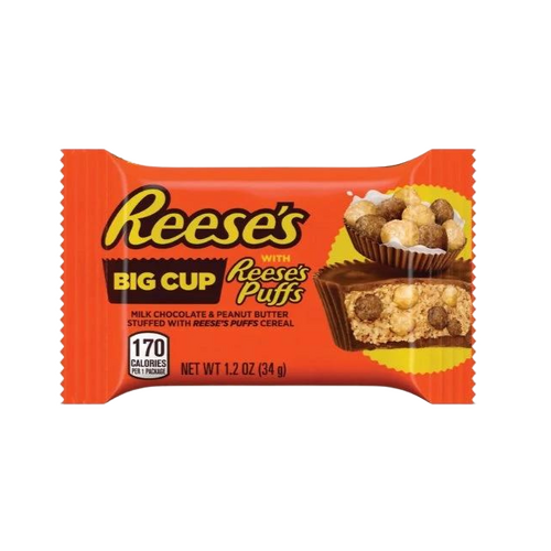 USA Reese&#39;s  Big Cup With Puff 34g