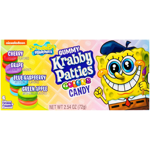 USA Sponge Bob Krabby Colour 72g