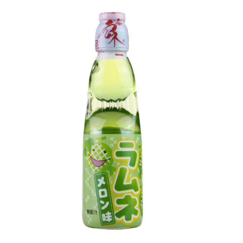 Japanese Hata Ramune Drink Melon 200ml