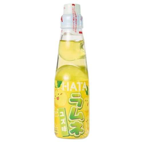 Japanese Hata Ramune Drink  Yuzu 200ml