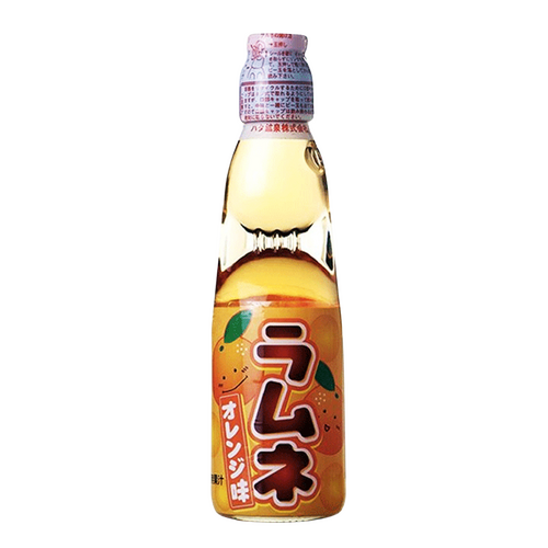 Japanese Hata Ramune Drink Orange 200ml