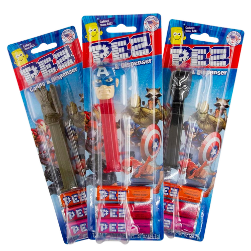 PEZ Marvel Assorment 87g