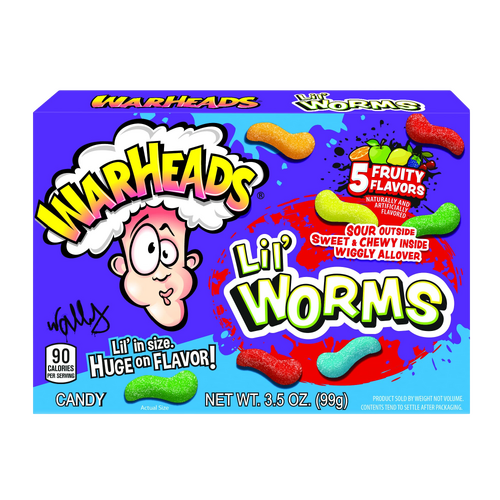 USA Warheads Theater Box Lil Worms 99g