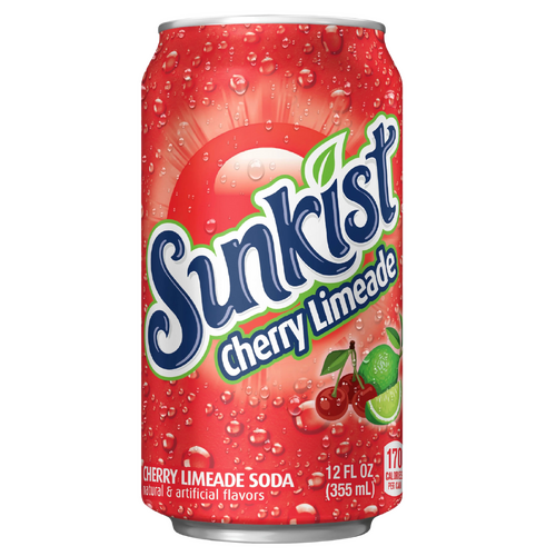 USA Sunkist Cherry Limeade 355mL