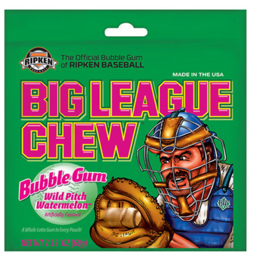 USA Big League Chew WildPitch Watermelon 60g