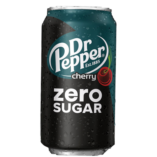 USA Dr.Pepper Cherry Zero Sugar 355mL