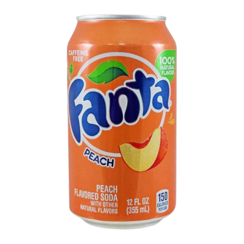 USA Fanta Peach 355mL