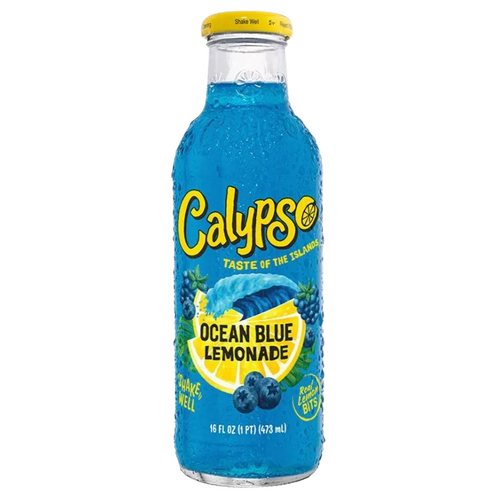 USA Calypso Ocean Blue Lemonade 473mL