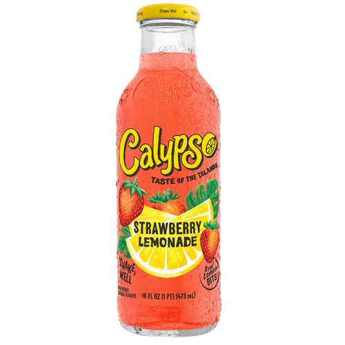 USA Calypso Strawberry Lemonade 473mL