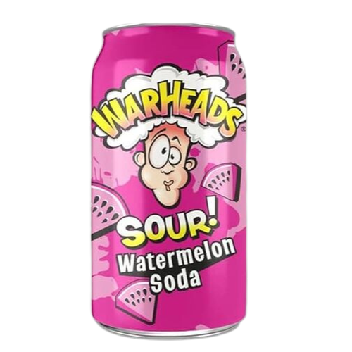 USA Warheads Watermelon Sour Soda 355mL