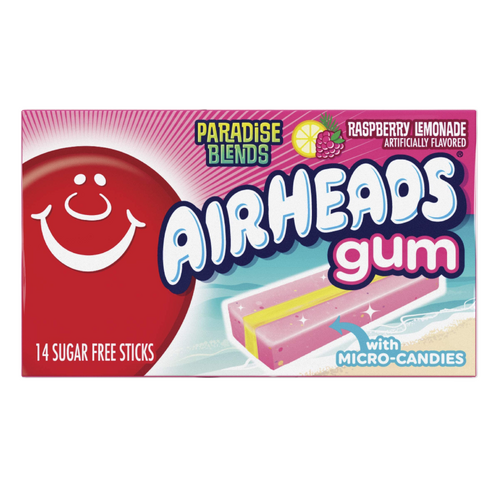 USA Airheads Gum Raspberry Lemonade 33g