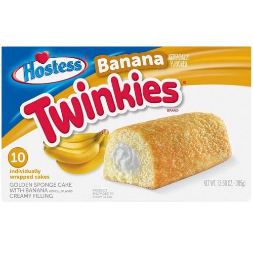 USA Hostess Banana Twinkies 385g 