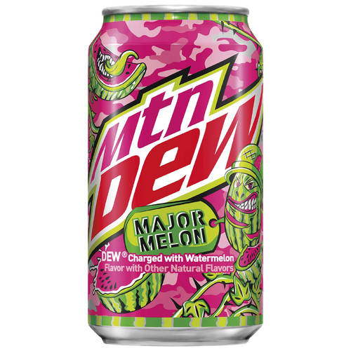 USA Mountain Dew Major Melon 355mL