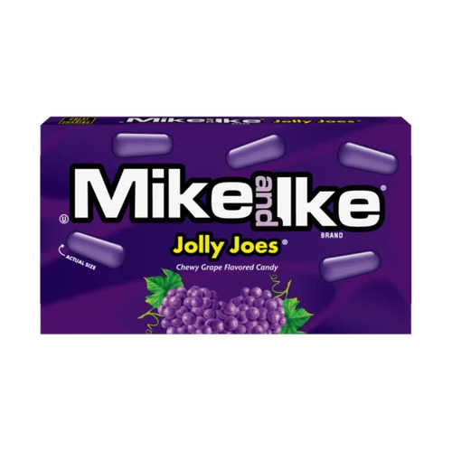 USA Mike and Ike Jolly Joes Grape Theatre Box 120g