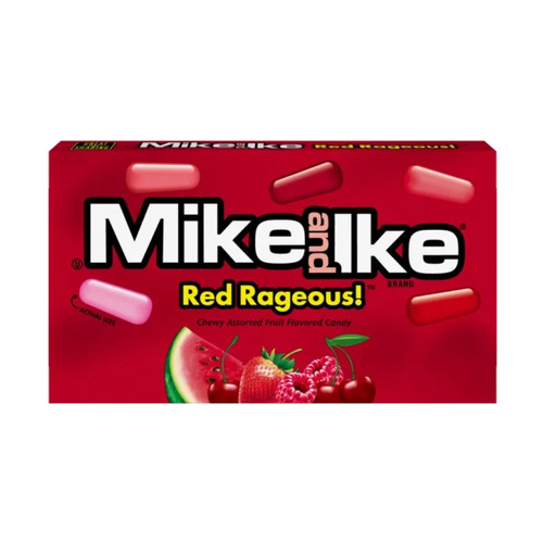 USA Mike and Ike Red Rageous Theatre Box 120g