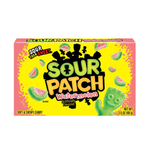 USA Sour Patch Kids Watermelon Theatre Box 99g